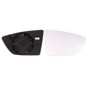 Wing Mirrors, Right Wing Mirror Glass (heated) and Holder for Seat LEON SC, 2013 Onwards, 
