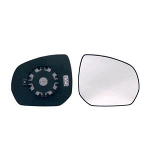 Wing Mirrors, Right Blue Wing Mirror Glass (heated) and Holder for Citroen C4 Picasso, 2007 2013, 