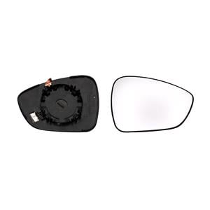 Wing Mirrors, Right Wing Mirror Glass (heated) and Holder for Opel CROSSLAND X Van, 2017 Onwards, 