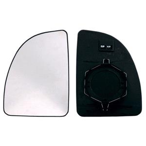 Wing Mirrors, Right Wing Mirror Glass (heated) and Holder for Citroen Relay van, 2002 2006, 