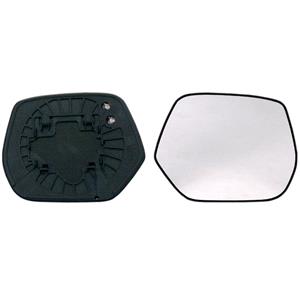 Wing Mirrors, Right Wing Mirror Glass (Heated) for Honda CR V MK III, 2006 2012, 
