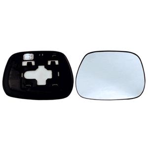 Wing Mirrors, Right Wing Mirror Glass (heated) and Holder for Toyota RAV 4 Mk II, 2000 2005, 