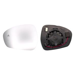 Wing Mirrors, Left Wing Mirror Glass (heated, blind spot warning lamp) for Alfa Romeo STELVIO 2016 Onwards, 