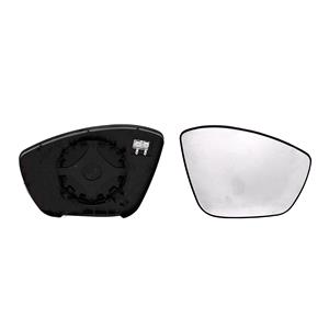 Wing Mirrors, Right Wing Mirror Glass (heated) and Holder for Citroen C3 III 2016 2021, 
