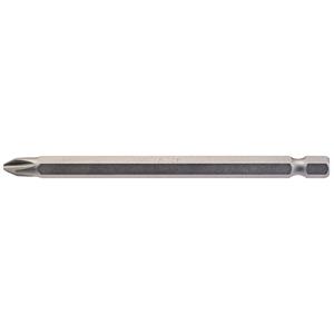 Insert Bits, Draper 64365 No.2 1 4 inch Hex. Cross Slot Insert Bit 100mm Long x 1, Draper