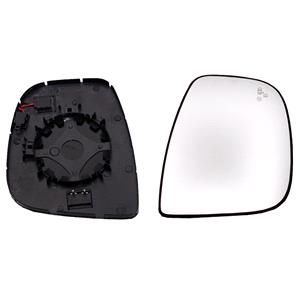 Wing Mirrors, Right Wing Mirror Glass (Heated, Blind Spot Warning Indicator) for Peugeot TRAVELLER 2016 Onwards, 