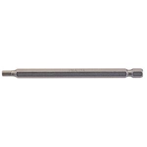 Insert Bits, Draper 64373 4mm 1 4 inch Hex. Hexagonal Insert Bit 100mm Long x 1, Draper