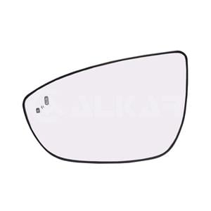 Wing Mirrors, Left Wing Mirror Glass (heated, blind spot warning lamp) for Hyundai i20 2020 Onwards, 