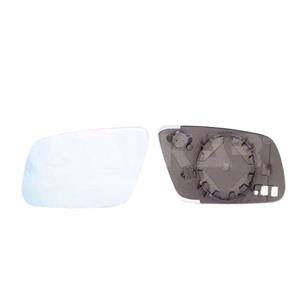 Wing Mirrors, Left Blue Mirror Glass & Holder for AUDI A3, 2000 2003, 