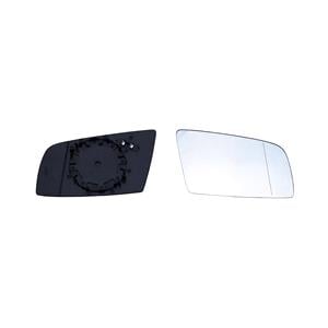 Wing Mirrors, Right Chrome/Silver Wing Mirror Glass (heated) and Holder for BMW 5 Touring, 2004 2009, 