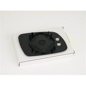 Left Mirror Glass (Heated) & Holder - Original Replacement