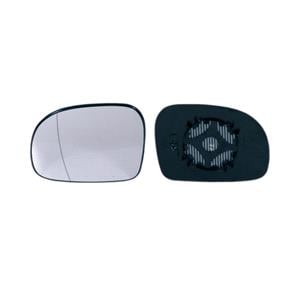 Wing Mirrors, Left Wing Mirror Glass (heated) and Holder for Mercedes VIANO, 2003 2010, 