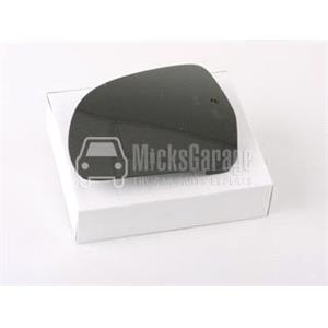 Wing Mirrors, Left Mirror Glass (heated, for 125mm tall mirrors   see images) & Holder for Audi A5 Convertible 2009 2011, 