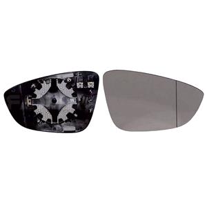Wing Mirrors, Right Wing Mirror Glass (heated) and Holder for Volkswagen EOS, 2010 2015, 