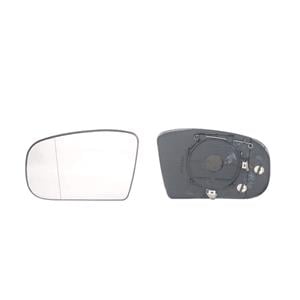 Wing Mirrors, Right Wing Mirror Glass (heated) and Holder for Mercedes S CLASS, 1998 2002, 