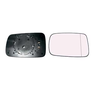 Wing Mirrors, Right Chrome/Silver Wing Mirror Glass (heated) for BMW 3 Series Convertible (E46) 2000 2007, 