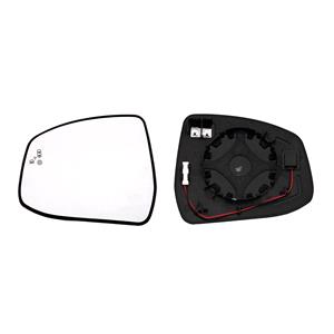 Wing Mirrors, Left Wing Mirror (heated, with blind spot indicator lamp) for Ford FOCUS III 2011 2018, 