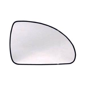 Wing Mirrors, Left Wing Mirror Glass (Heated) for Kia PRO CEED, 2008 2013, Note Mirror Shape in image, 