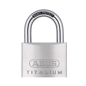 Locks and Security, ABUS Titalium Aluminium Padlock   60mm, ABUS