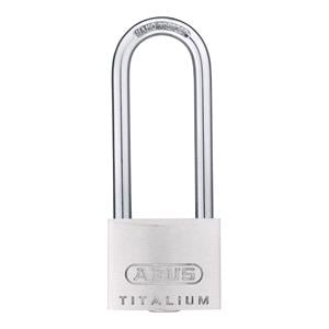 Locks and Security, ABUS Titalium Aluminium Long Shackle Padlock   40mm   HB63mm, ABUS