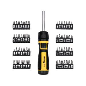 Hardware, 57PCS 5XSPEED GEAR RATCHET SCREWDR. SET, VOREL