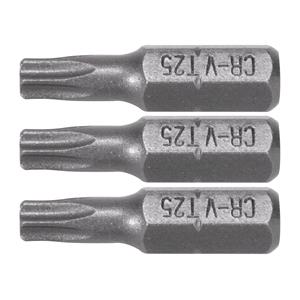 Screwdriver Sets, SCREWDRIVER BITS 1/4 25MM TORX T25 3 PCS, STHOR