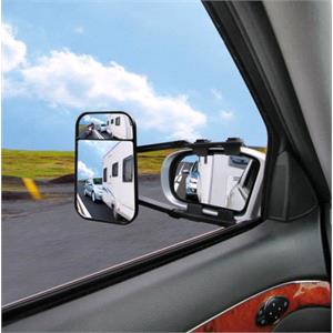 Flat + Convex Lens Towing Mirror