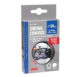 Interior Styling, Adjustable Adhesive Convex Mirror, Lampa