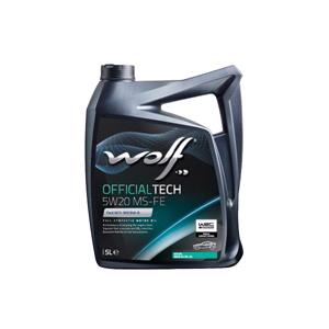 Engine Oils, WOLF OFFICIALTECH 5W20 MS FE 5L (65612) , WOLF