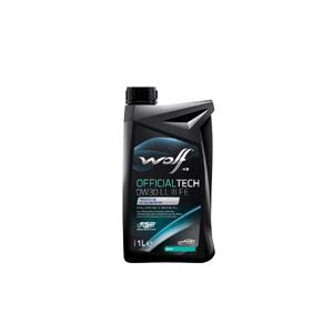 Engine Oils, Wolf OfficialTech 0W30 LL III FE Full Synthetic Engine Oil   1 Litre, WOLF