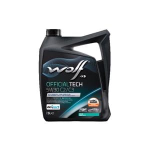 Engine Oils, Wolf OfficialTech 5W30 C2/C3 Synthetic Engine Oil   5 Litre, WOLF