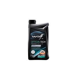 Engine Oils, Wolf Official Tech 5W30 C3 LL III 1L (65644) , WOLF