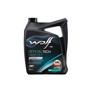 Engine Oils, Wolf OfficialTech 0W20 C6 F Full Synthetic Engine Oil   5 Litre, WOLF