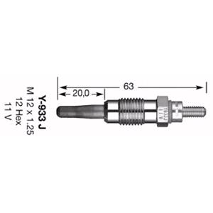 Glow Plugs, NGK Glow Plug (single)   6599, NGK