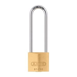 Locks and Security, ABUS Compact Brass Long Shackle Padlock   30mm   HB63, ABUS