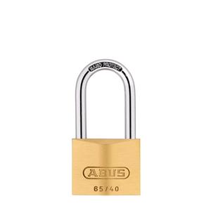 Locks and Security, ABUS Compact Brass Long Shackle Padlock   40mm   HB40, ABUS