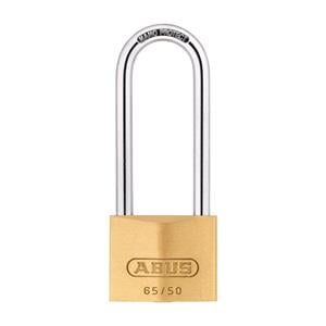 Locks and Security, ABUS Compact Brass Long Shackle Keyed Alike Padlock   50mm   HB80, ABUS