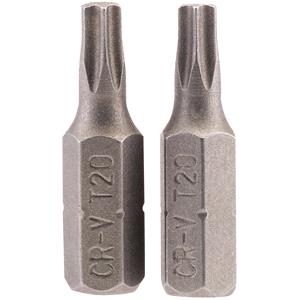 Insert Bits, Draper 66430 T20 1 4 inch Hex. Draper 66430 TX STAR Insert Bit 25mm Long x 2, Draper