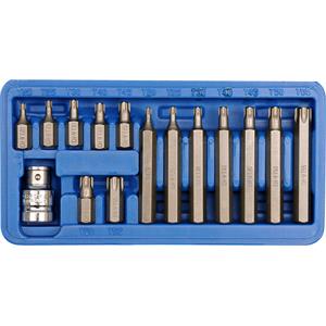 Screwdriver Sets, SCREWDRIVER BIT SET TORX T20 T55 15PCS, VOREL