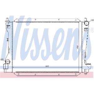 Radiators, Nissens Radiator   66703 (66703), Nissens