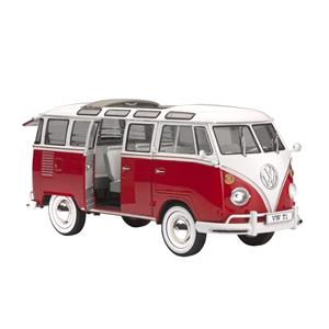Gifts, Revell Model Set VW T1 Samba Bus - Red, Revell