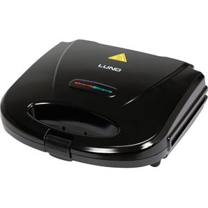 Hardware, SANDWICH MAKER 750W, GRILL PLATE, BLACK, LUND