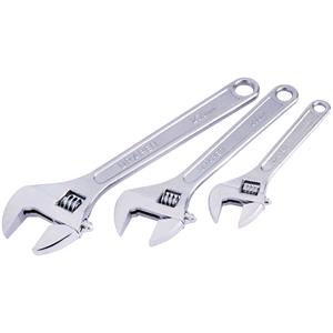 Wrenches, Draper Redline 67642 Adjustable Wrench Set (3 Piece), Draper