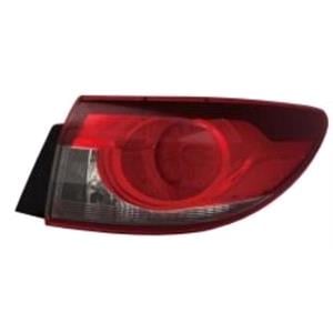 Lights, Right Rear Lamp (Outer, On Quarter Panel, LED Type, For Saloon Models Only) for Mazda 6 Saloon 2013 on, 