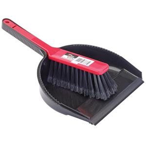Hand Brushes and Pans, Draper Redline 67833 Dustpan and Brush Set, Draper