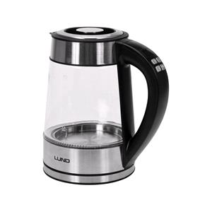 Hardware, EL. GLASS KETTLE, LED 1,7L TEMP.CONTROL, LUND