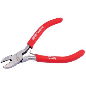 Side and End Cutters, Draper Redline 68309 110mm Mini Diagonal Side Cutter with PVC Dipped Handles, Draper