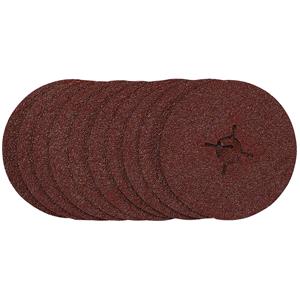 Sanding Discs, Draper 68377 Fibre Sanding Discs, 115mm, 36 Grit, (Pack of 10), Draper