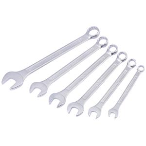 Metric Spanners, Draper Redline 68478 Metric Combination Spanner Set, 8   17mm (6 Piece), Draper