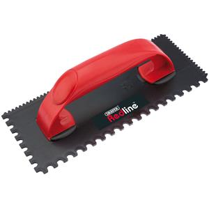 Trowels, Floats and Hawks, Draper Redline 68495 Adhesive Spreading Trowel, Draper